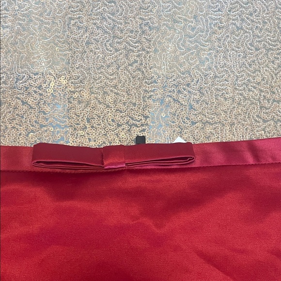 Dynamite Deep Red Mini Skirt - Picture 3 of 7